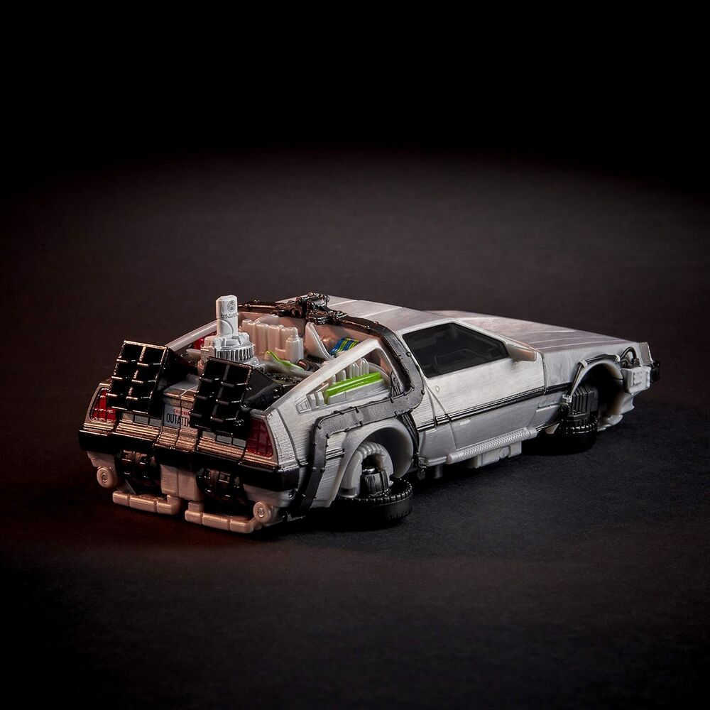 Transformers Back to the Future Delorean Gigawatt Figur 14cm