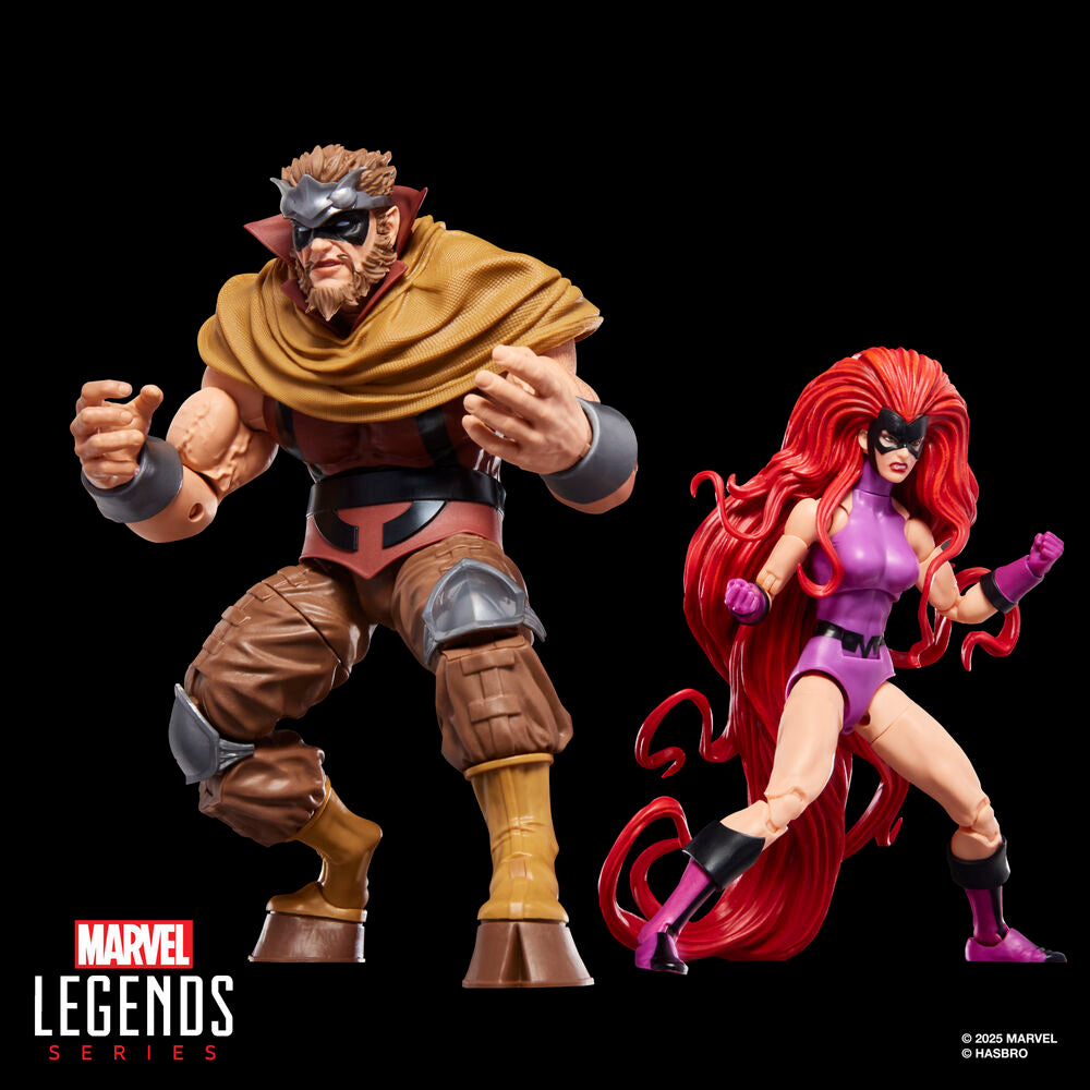 Marvel Legends Series Inhumans Medusa & Gorgon pack 2 figurer