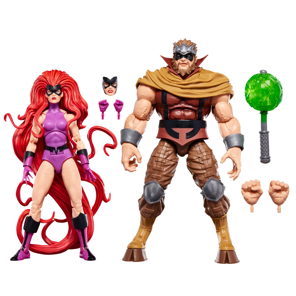 Marvel Legends Series Inhumans Medusa & Gorgon pack 2 figurer