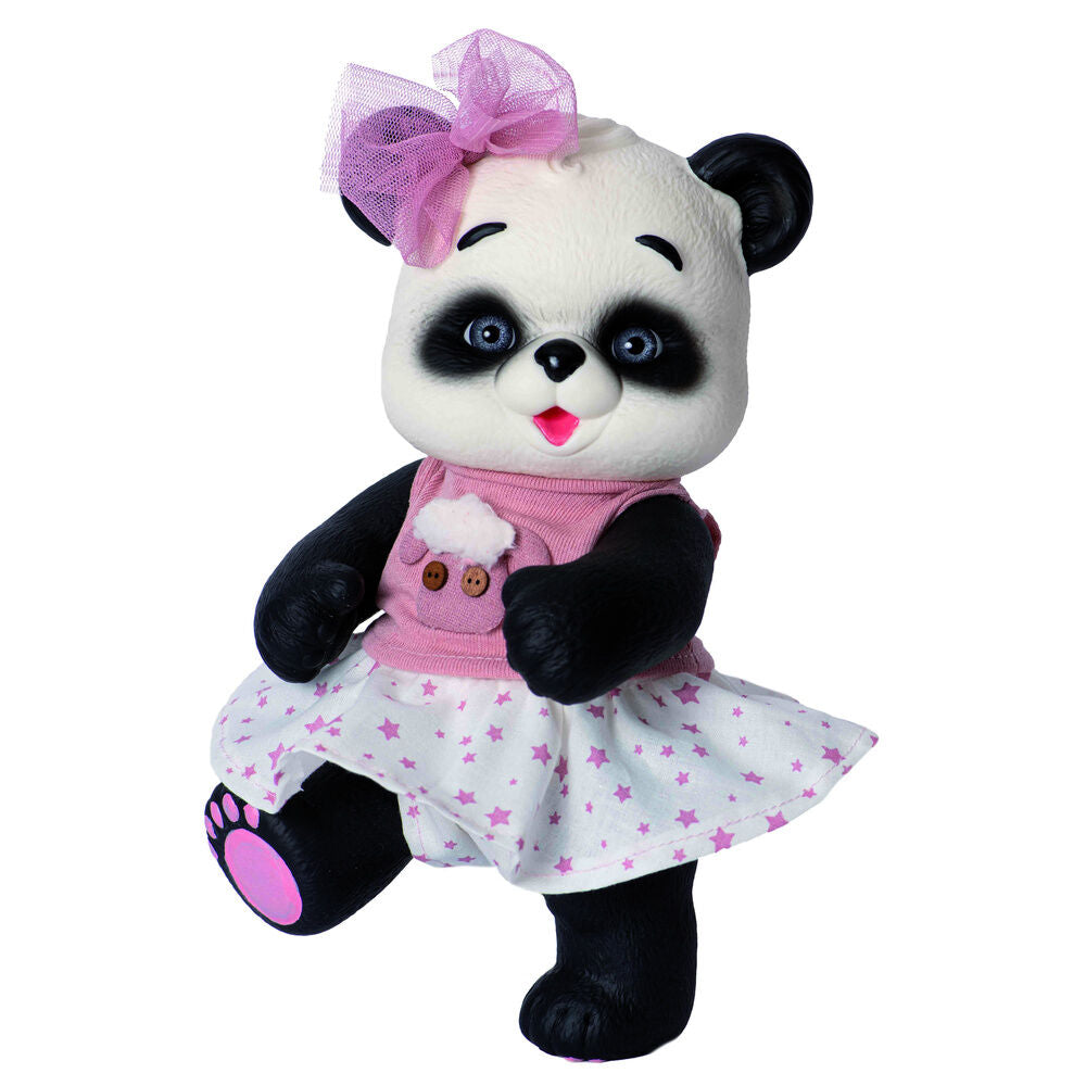 Baby Doll Reborn Puppy Panda Bear - Levande Leksak med Mjuk Kropp