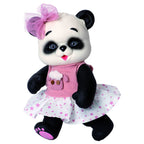 Baby Doll Reborn Puppy Panda Bear - Levande Leksak med Mjuk Kropp
