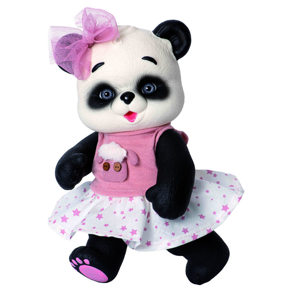 Baby Doll Reborn Puppy Panda Bear - Levande Leksak med Mjuk Kropp