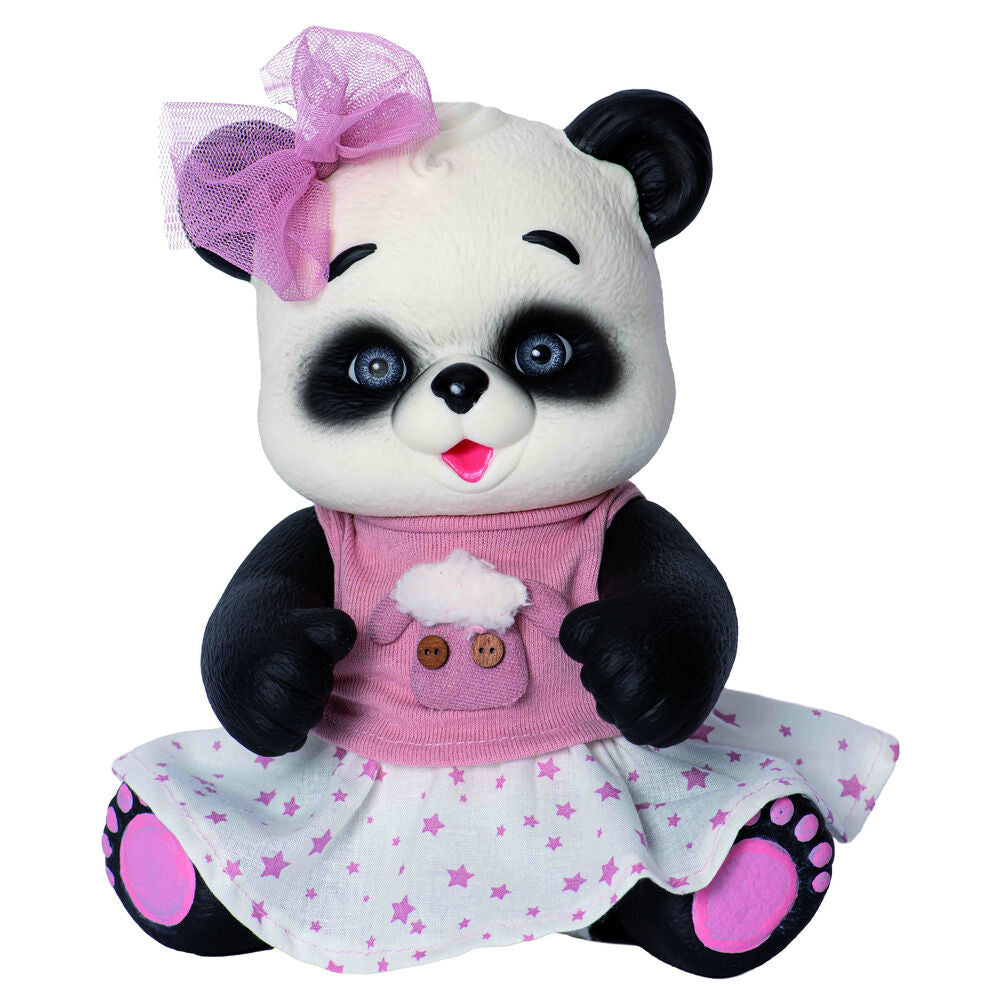 Baby Doll Reborn Puppy Panda Bear - Levande Leksak med Mjuk Kropp