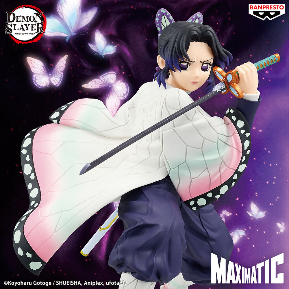 Demon Slayer Kimetsu no Yaiba Shinobu Kocho Maximatic Figur 18 cm