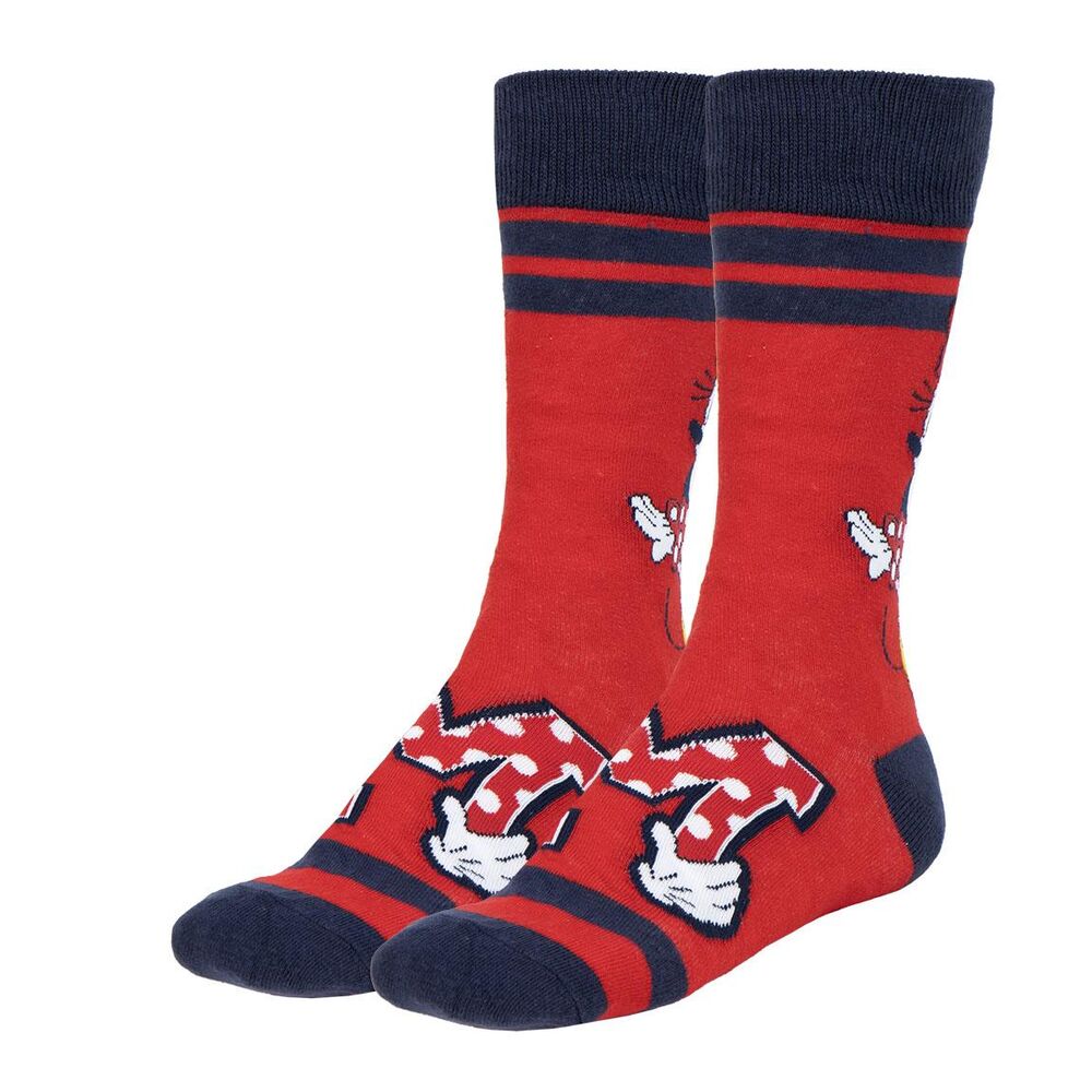 Disney Minnie Pack med 3 vuxensockor