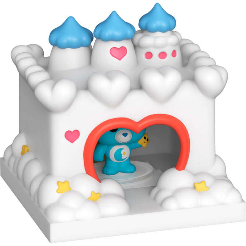 Bitty POP Town Figur: Care Bears Bedtime Bear och Care a Lot Castle