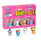 Blister 4 figurer Bitty POP My Little Pony Rainbow Dash