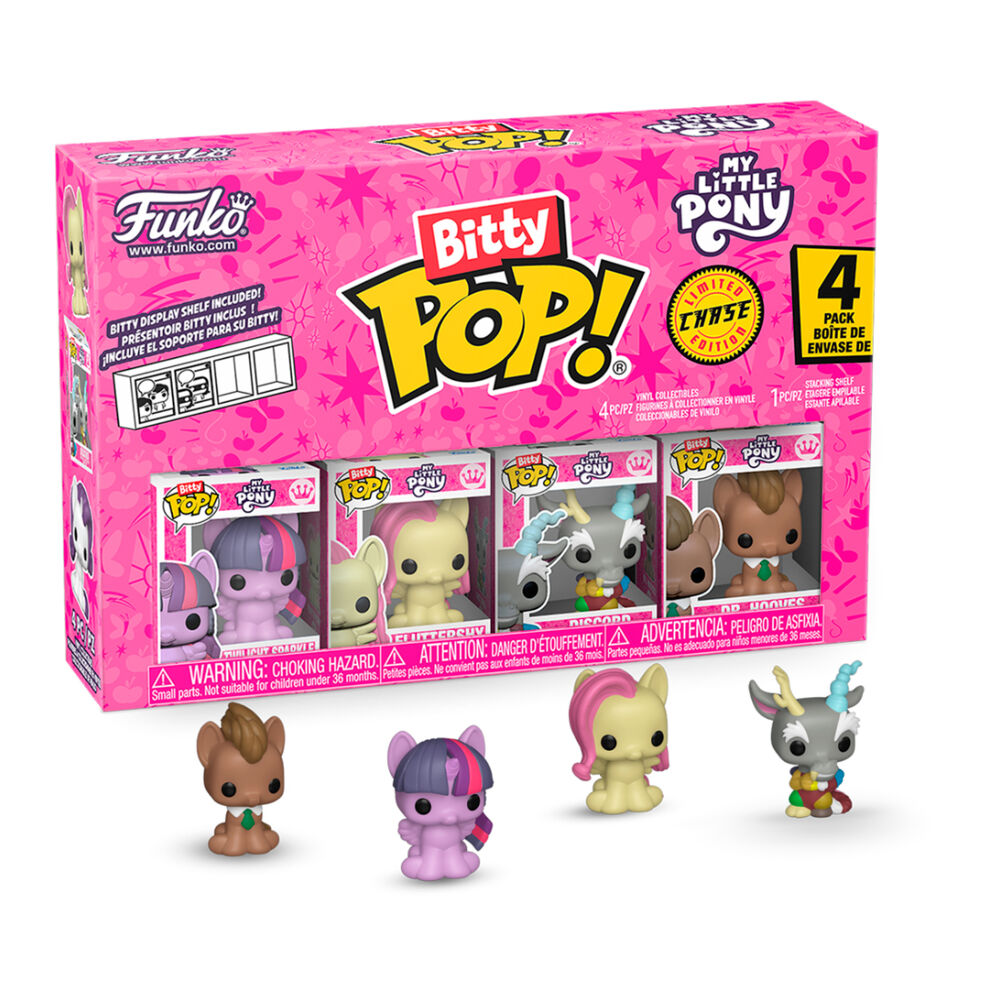 Blister 4 figurer Bitty POP My Little Pony Twilight Sparkle