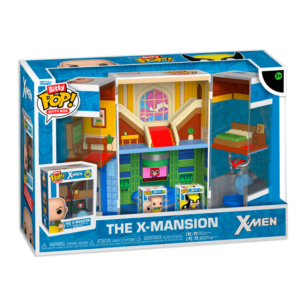 Bitty Boxes Figur Marvel X-Men The X-Mansion