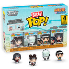 Blister 4 Figurer Bitty POP Naruto Shippuden Battle