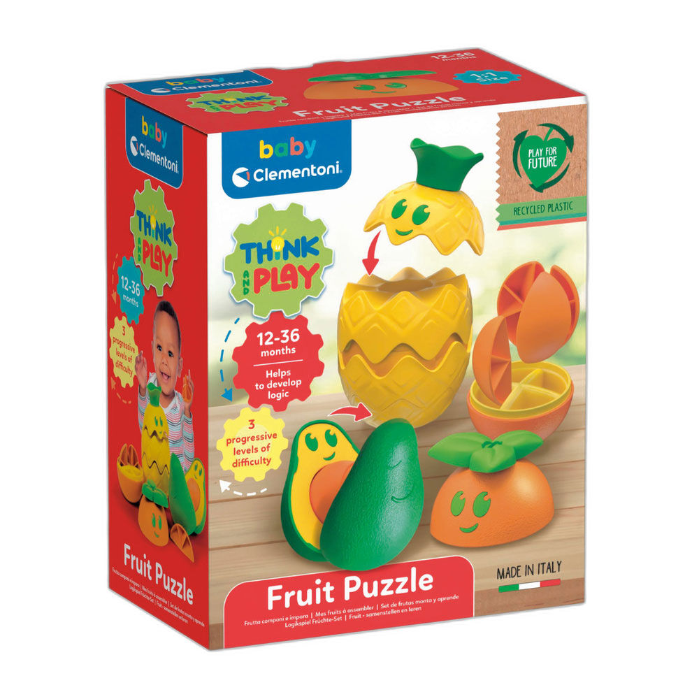 Fruktpussel – Lärande och Roligt för Små Barn