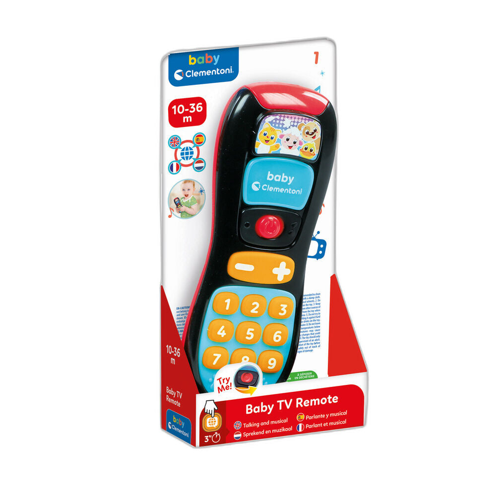 Baby TV Remote – Lärande Elektronisk Fjärrkontroll för Små Barn