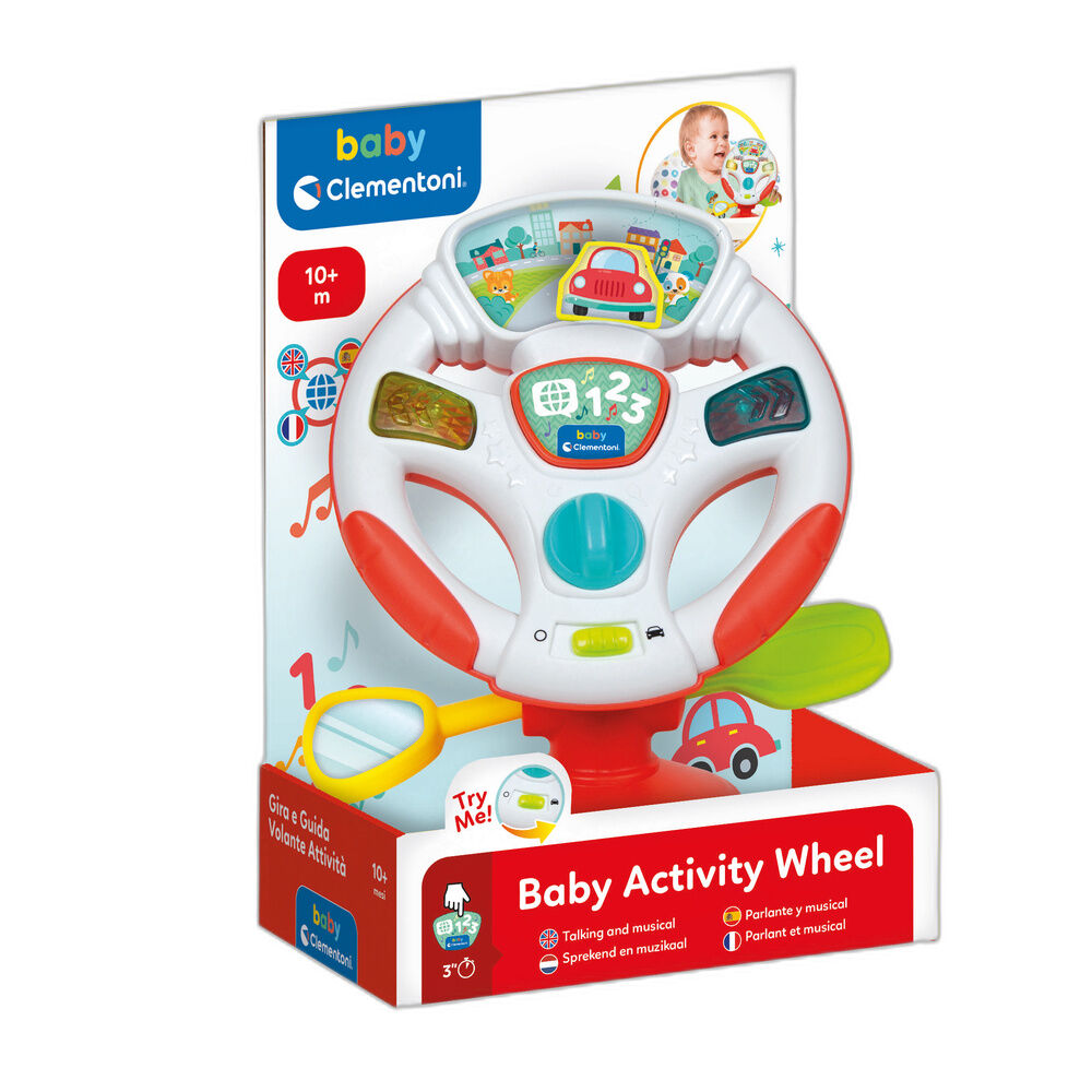 Baby Activity Wheel - Lärande och Roligt För Barn