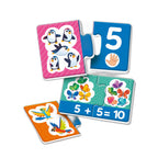 Nummer och Kvantiteter - Pussel för Barn 3-5 År