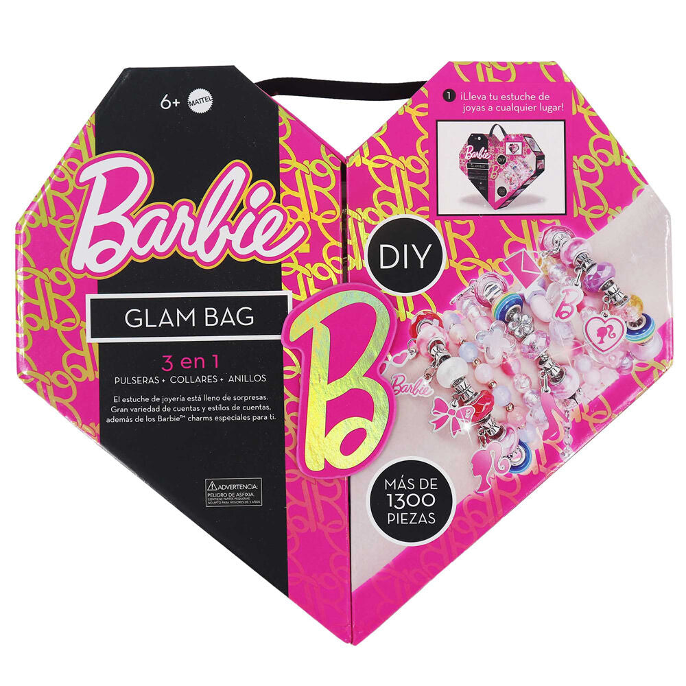 Barbie Hjärta Smyckeskrin Set