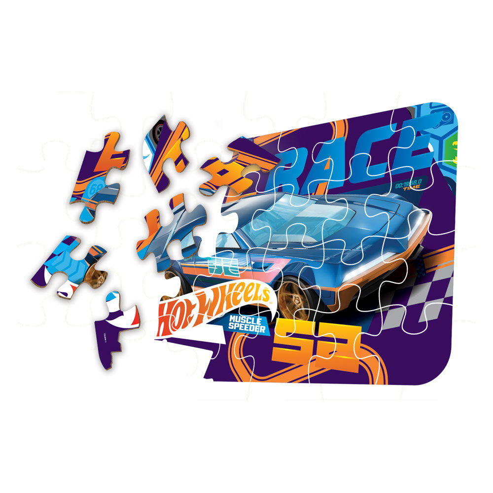 Hot Wheels Pusselbräda
