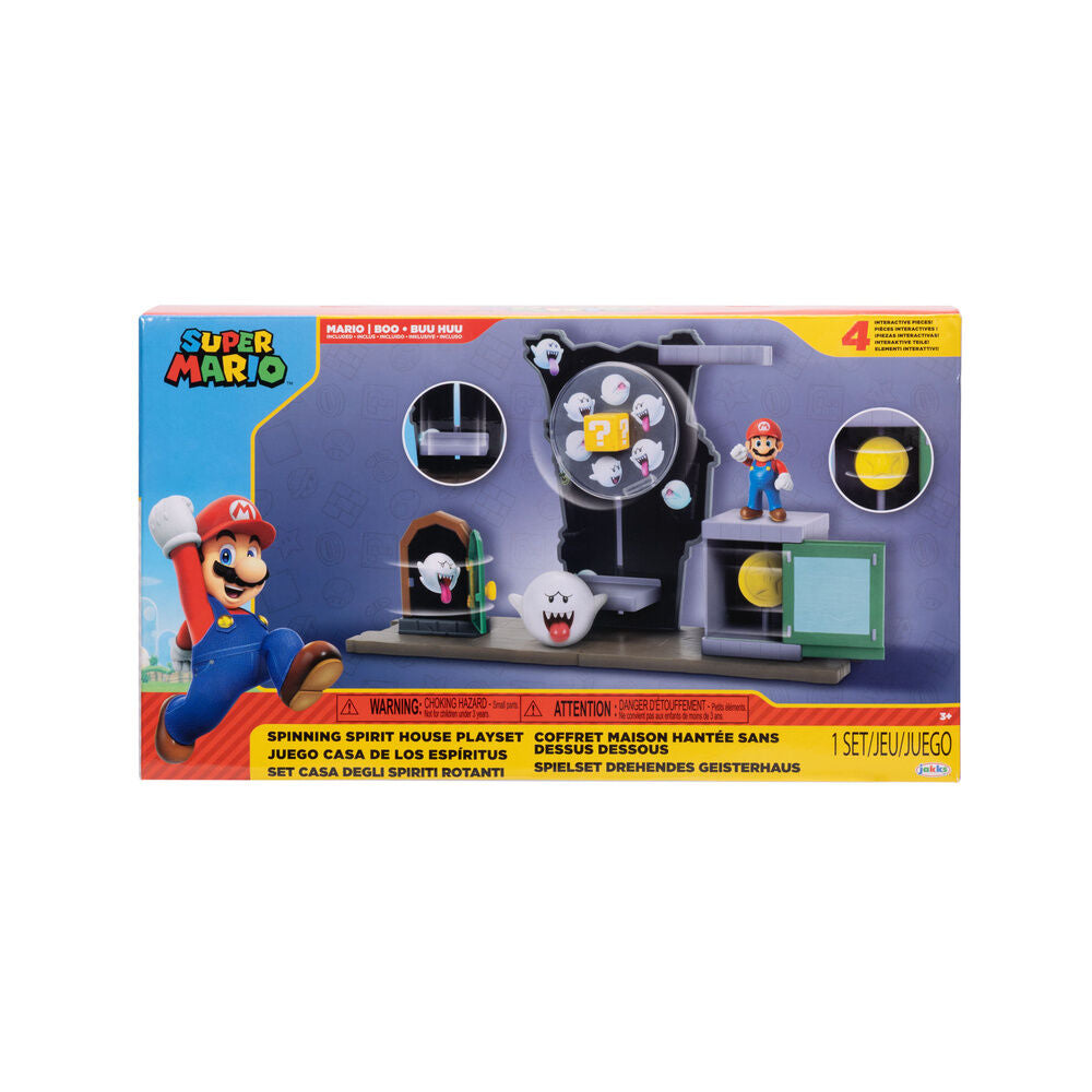 Super Mario Bros Spinning Spirit Playset