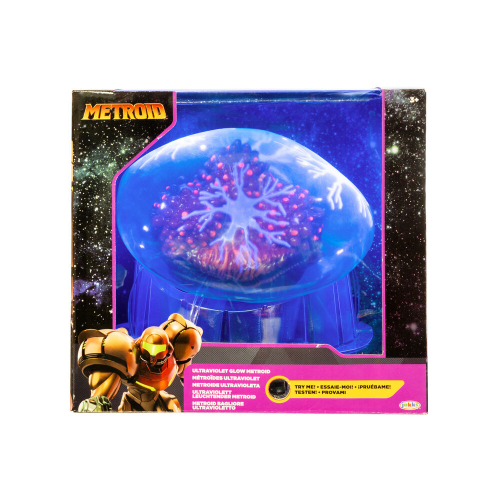 Metroid - Metroid Prime Ultraviolet Glow Figur 15 cm
