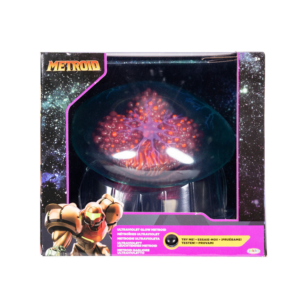 Metroid - Metroid Prime Ultraviolet Glow Figur 15 cm