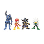DC Comics Sonic The Hedgehog Pack med 4 Figurer - 12 cm