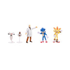 Sonic 3 Wave 3 Pack - 5 Figurer 6 cm