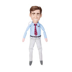 40-åriga Jungfrun Andy Stitzer Pratande Docka