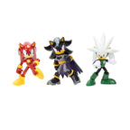 DC Comics Sonic The Hedgehog Pack med 4 Figurer - 12 cm
