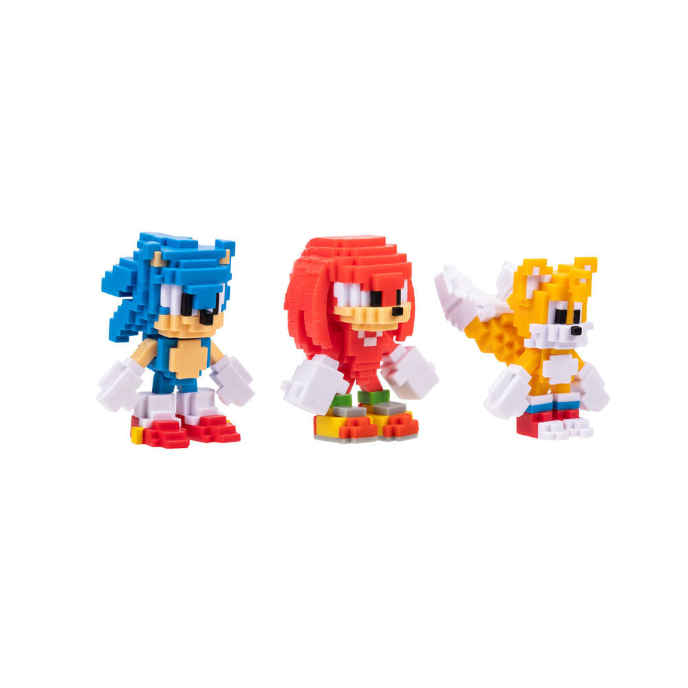 Sonic The Hedgehog Pack med 3 Figurer - 6 cm