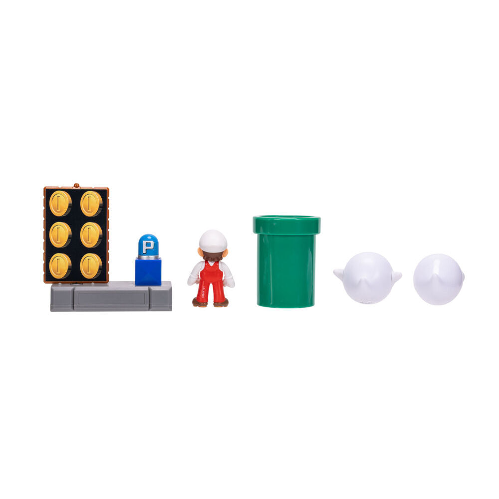 Super Mario Bros Spinning Spirit Diorama