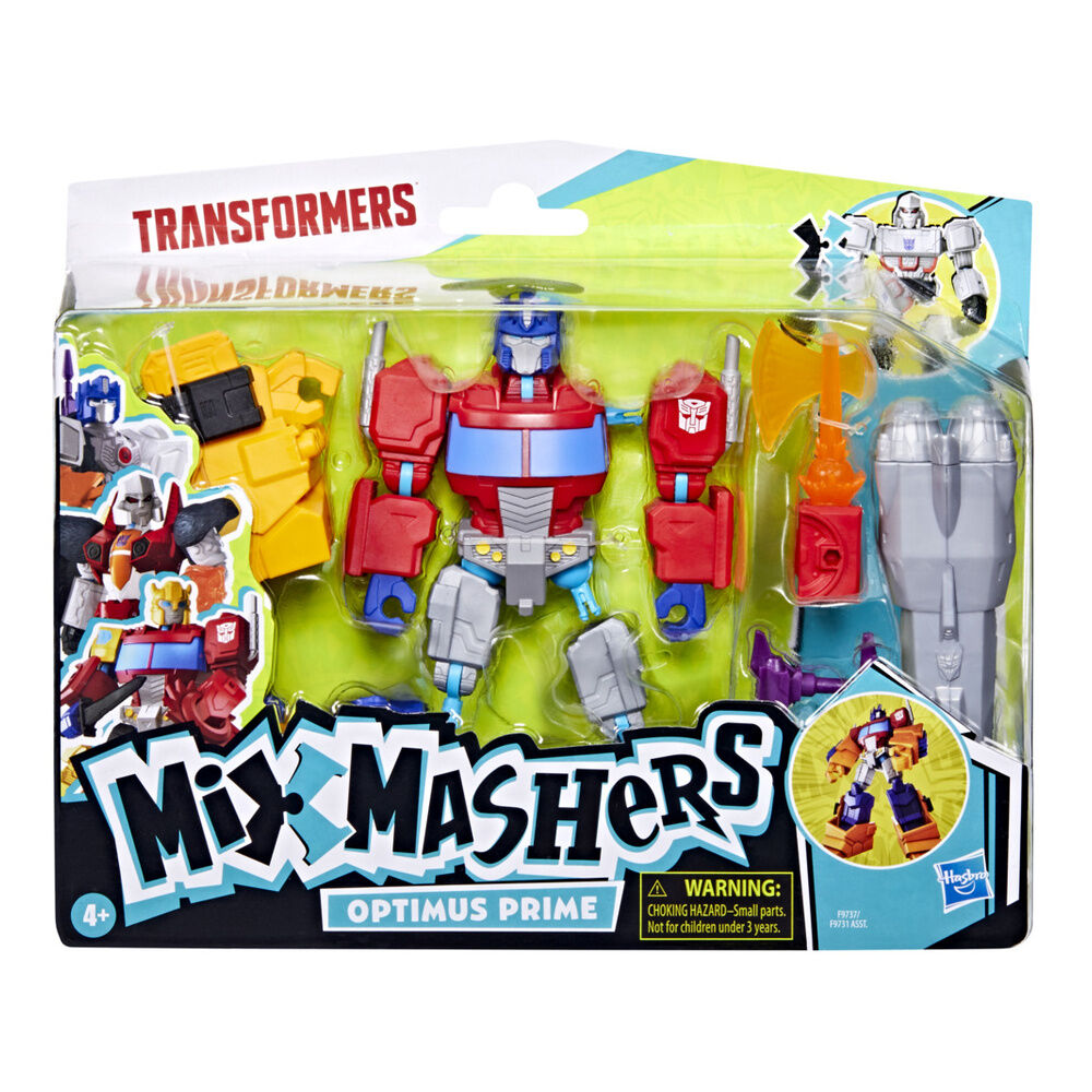 Mix Mashers Transformers Optimus Prime Figur
