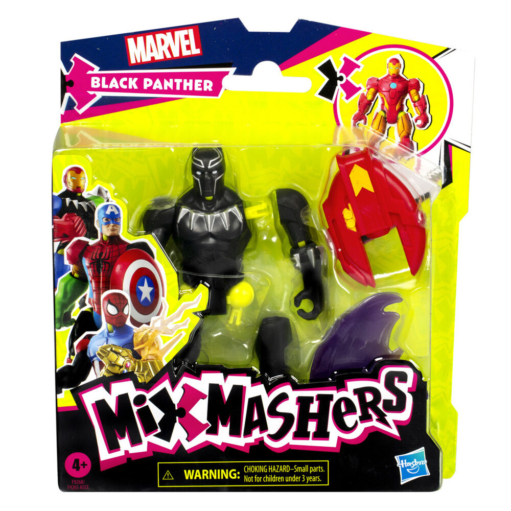 Marvel Mix Mashers Black Panther Figur 12cm