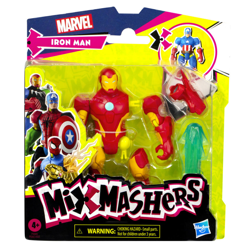 Marvel Mix Mashers Iron Man Figur 12cm