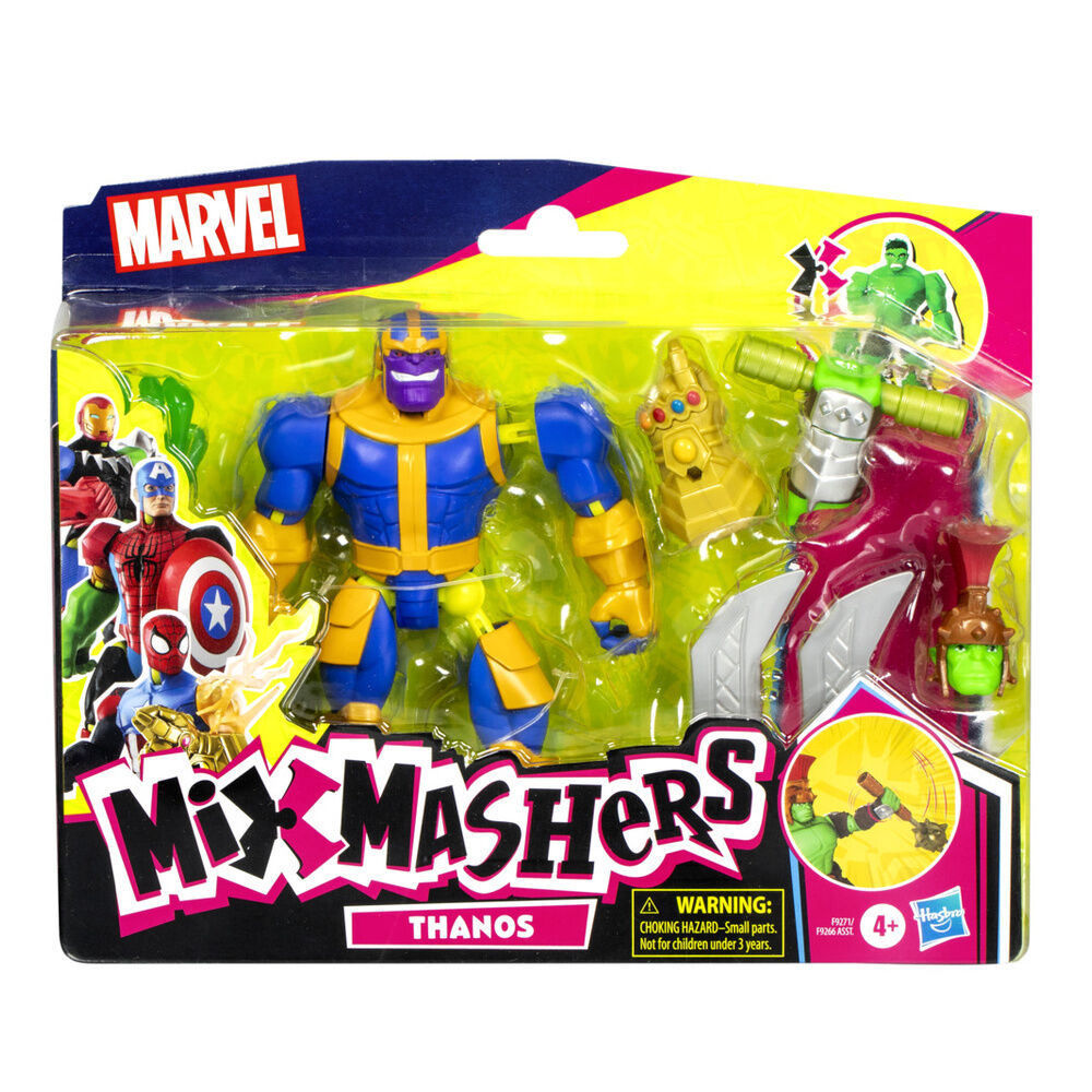Marvel Mix Mashers Thanos Deluxe Figur 12cm