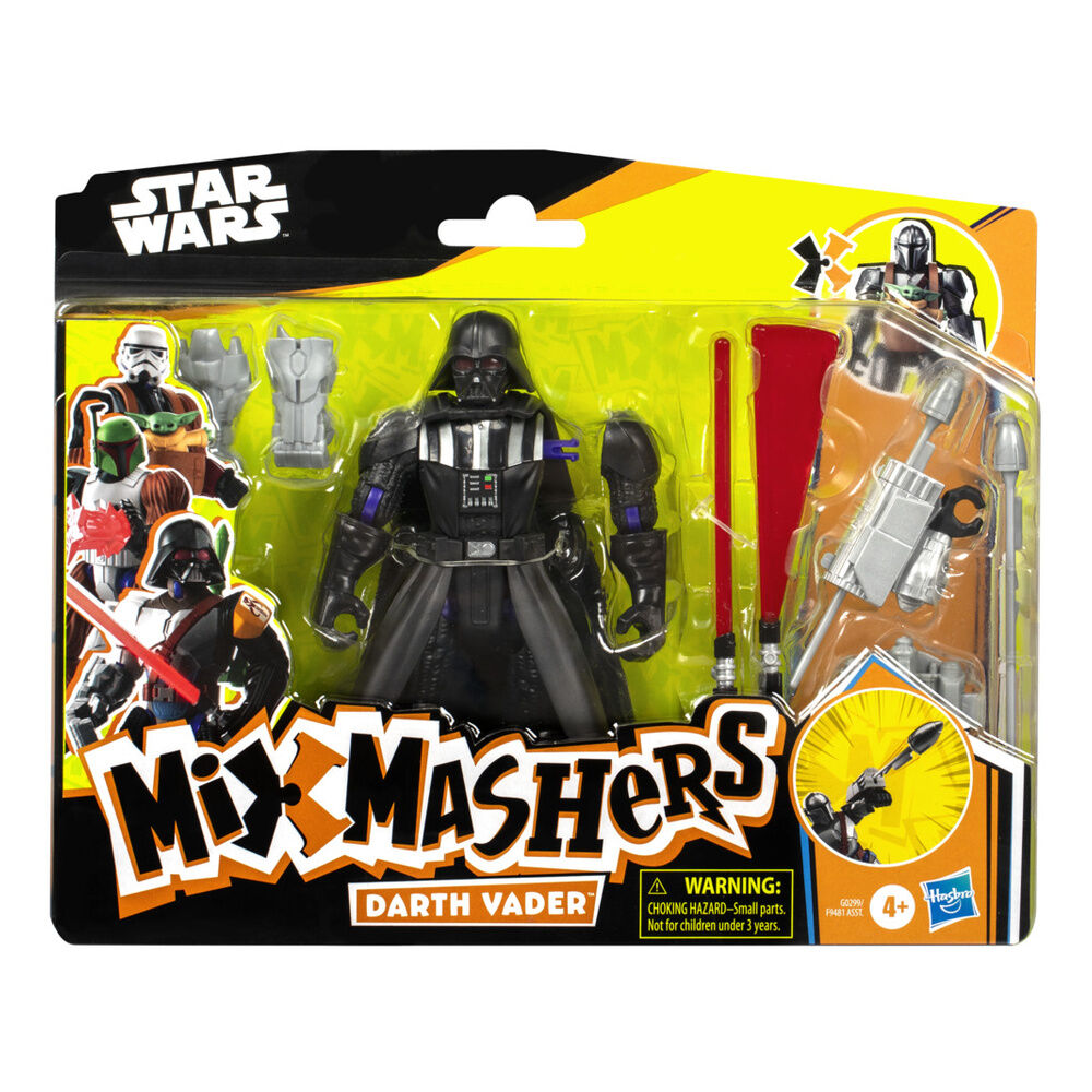 Star Wars Mix Mashers Darth Vader Deluxe Figur 12 cm