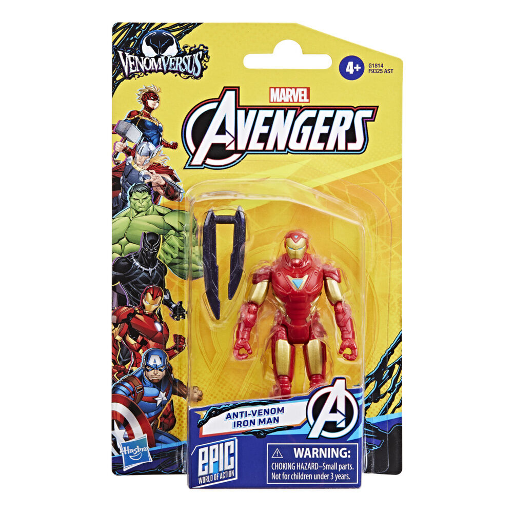 Marvel Avengers Anti-Venom Iron Man Figur 10cm