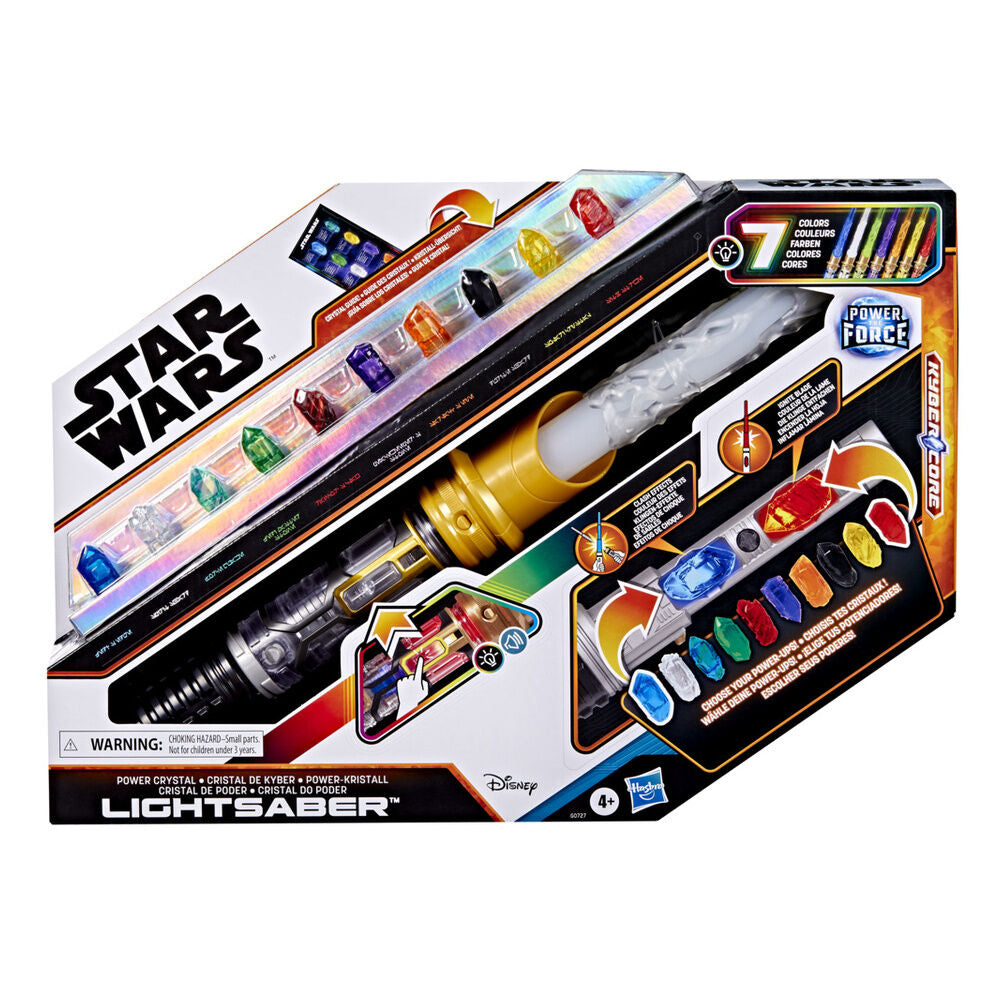 Star Wars Lightsaber med Kraftkristall