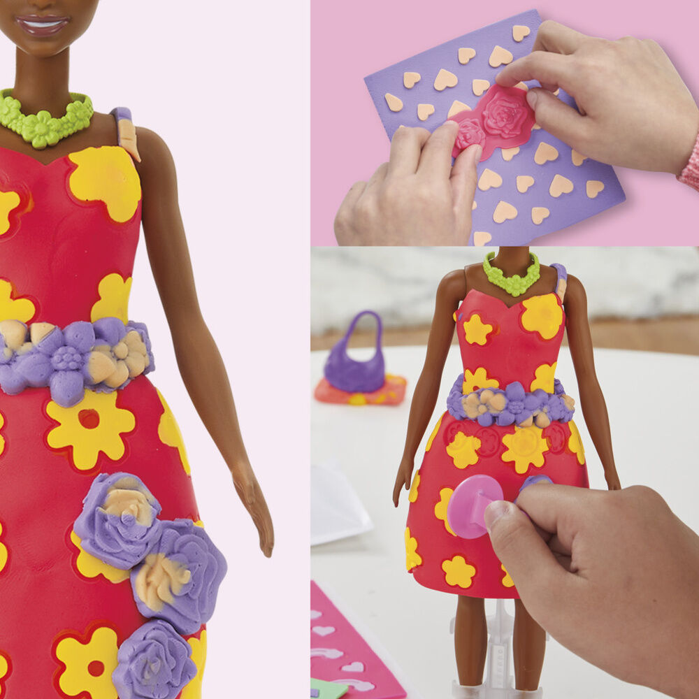 Play-Doh Barbie Flowers & Florais – Kreativ lekset för barn