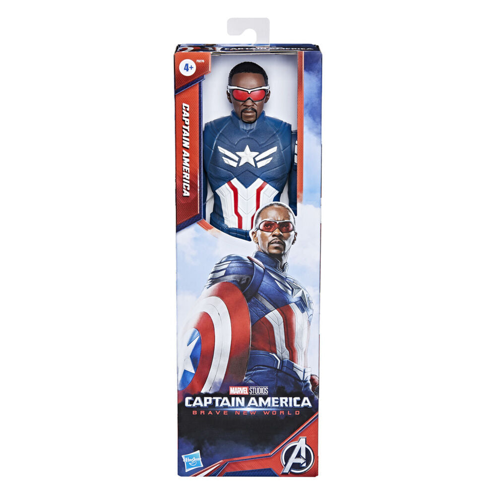 Marvel Avengers Titan Hero Captain America Figur 30cm