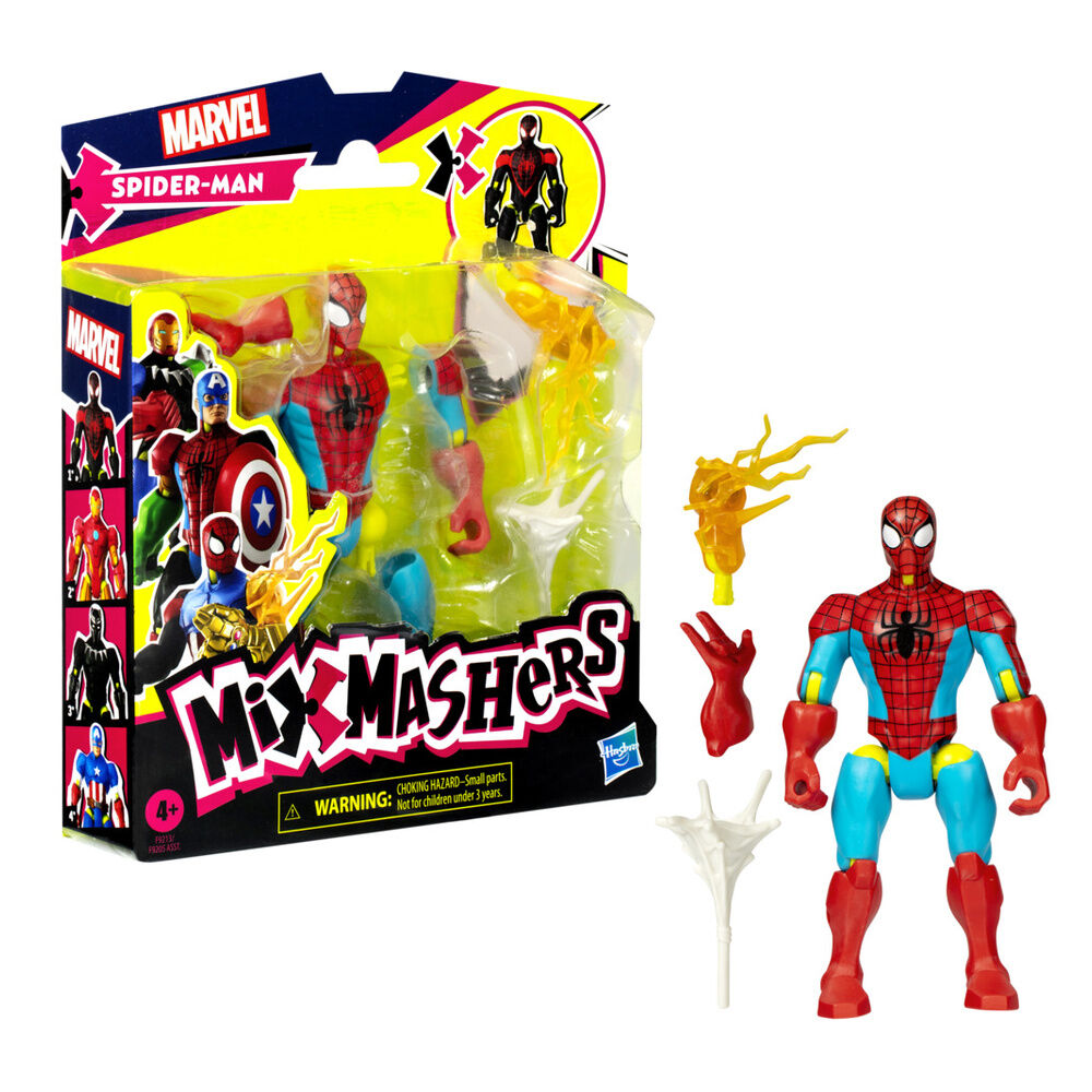 Marvel Mix Mashers Spider-Man Figur 12cm