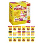 Play-Doh Set med 18 Burkar Modellera