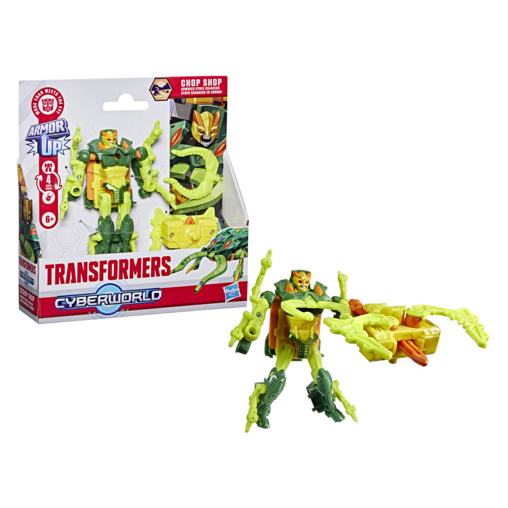 Transformers Cyberworld Chop Shop Figur 10cm