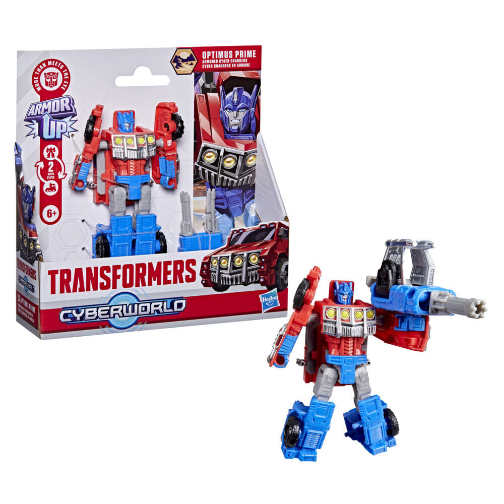 Transformers Cyberworld Optimus Prime Figur 10cm