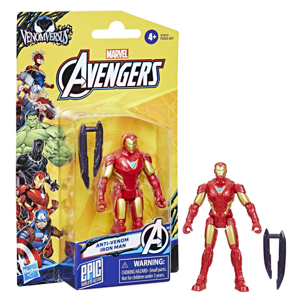 Marvel Avengers Anti-Venom Iron Man Figur 10cm