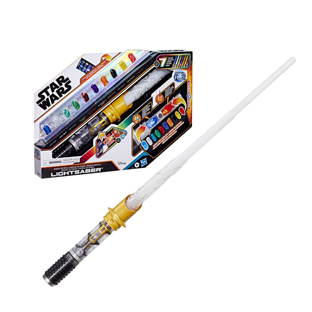 Star Wars Lightsaber med Kraftkristall