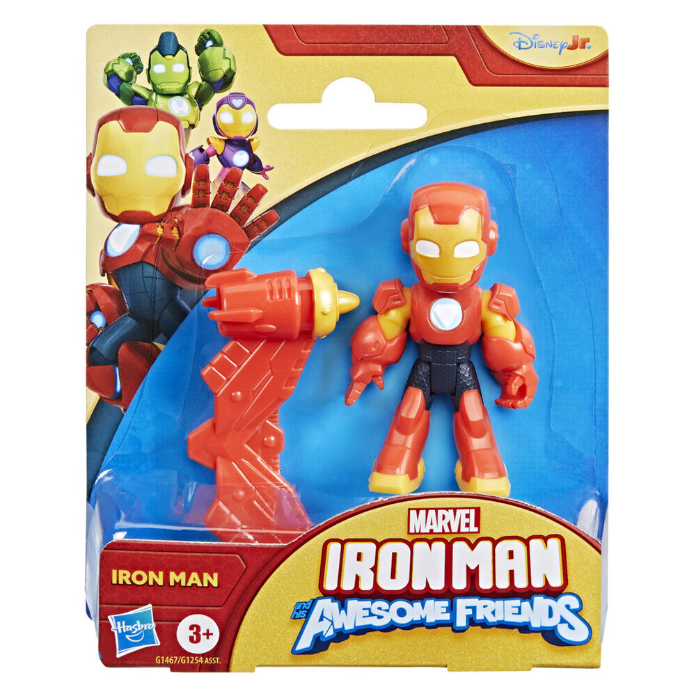 Marvel Iron Man Och Hans Fantastiska Vänner Iron Man Figur 7cm