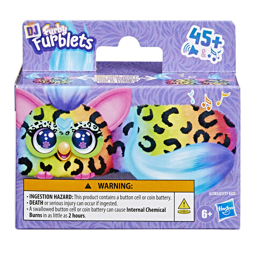 Furblet Rain-Bow-Kat Mini Furby