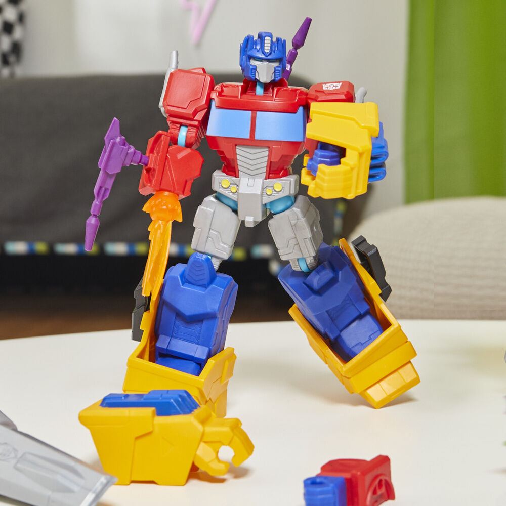 Mix Mashers Transformers Optimus Prime Figur