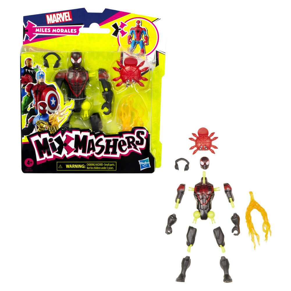 Marvel Mix Mashers Miles Morales Figur 12cm