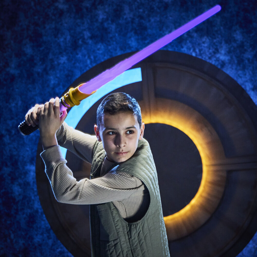 Star Wars Lightsaber med Kraftkristall