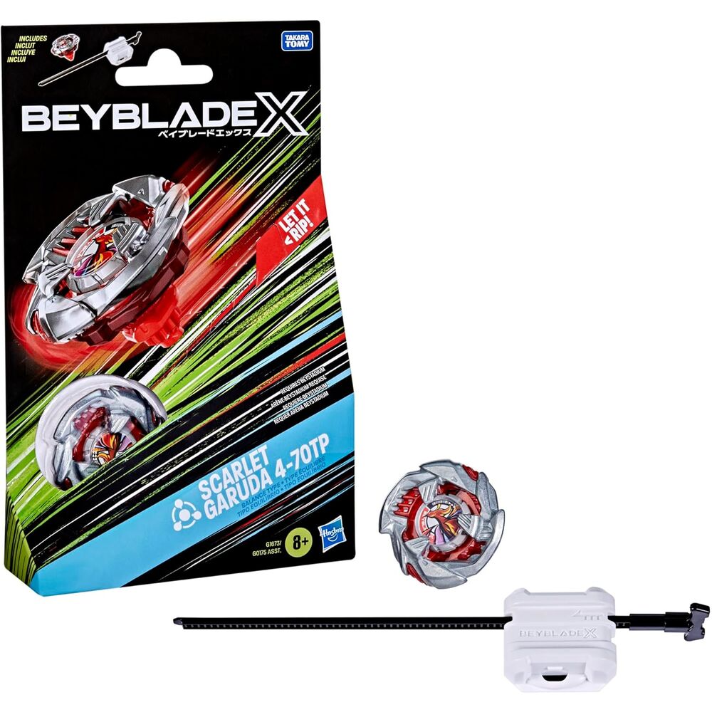 Beyblade X Scarlet Garuda 4-70TP kit spel